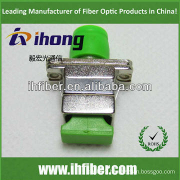 SC FC APC adapter /fiber optic hybrid adapter metal housing